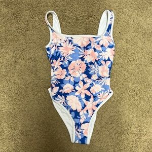 Lainsnow Ocean Isle One Piece Blue/Pink Size Medium